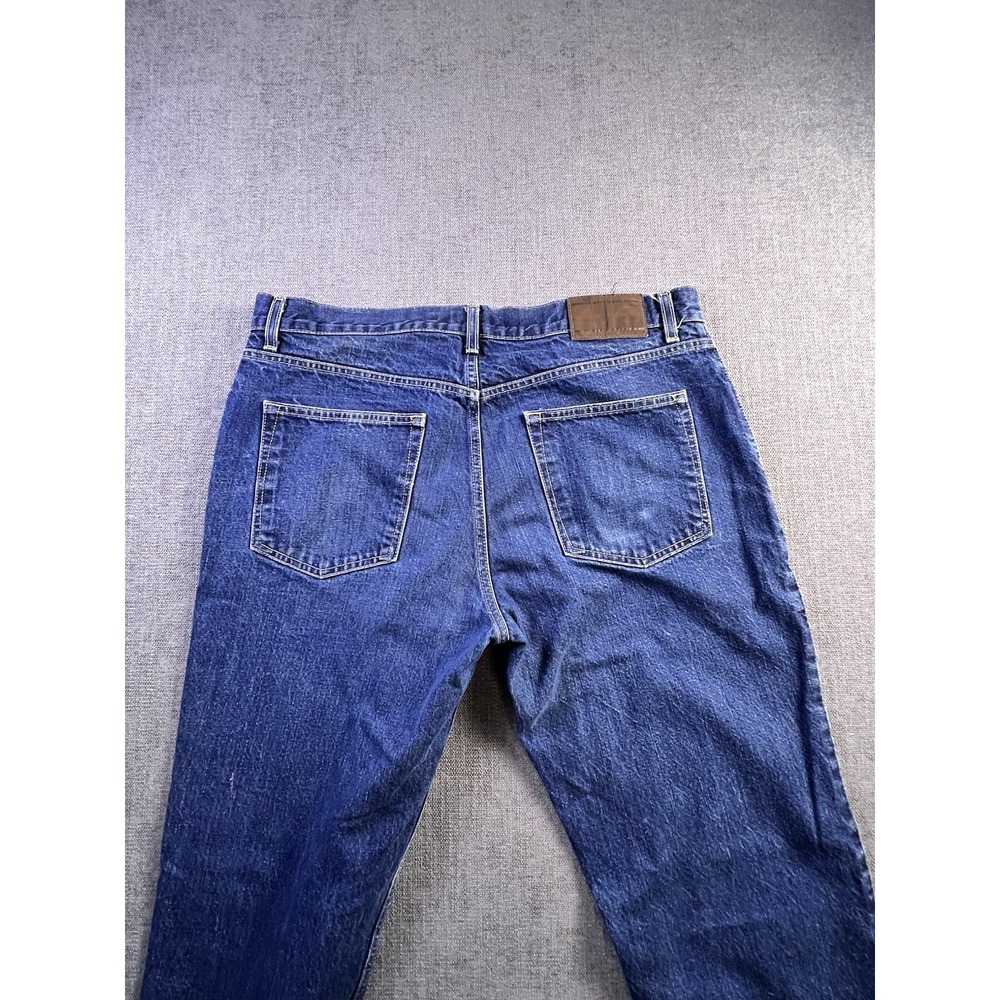 Tommy‎ Hilfiger Jeans Men's 36x32 Blue Straight Relaxed Preppy City Medium Wash - Picture 11 of 13